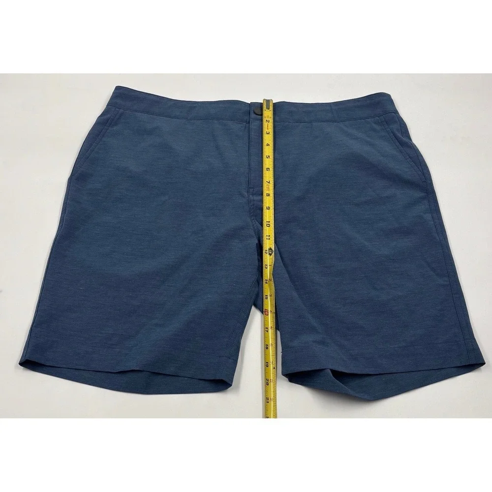 Faherty All Day Shorts Men's 38 Blue Stretch 9